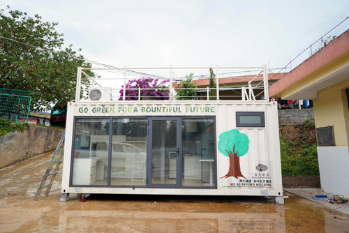 Container Homes to Teachers in Rural Area